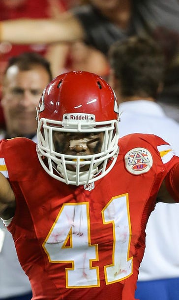 Before he was picking off balls for the Chiefs, Malcolm Bronson was drafted by the Royals